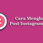 Featured Hapus Post Instagram